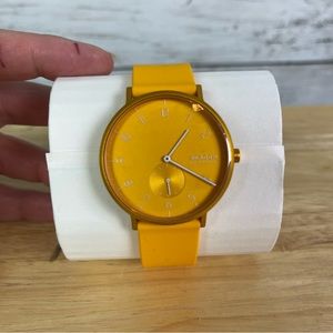 Skagen Aaren Kulor Sunshine Silicone 41mm Watch